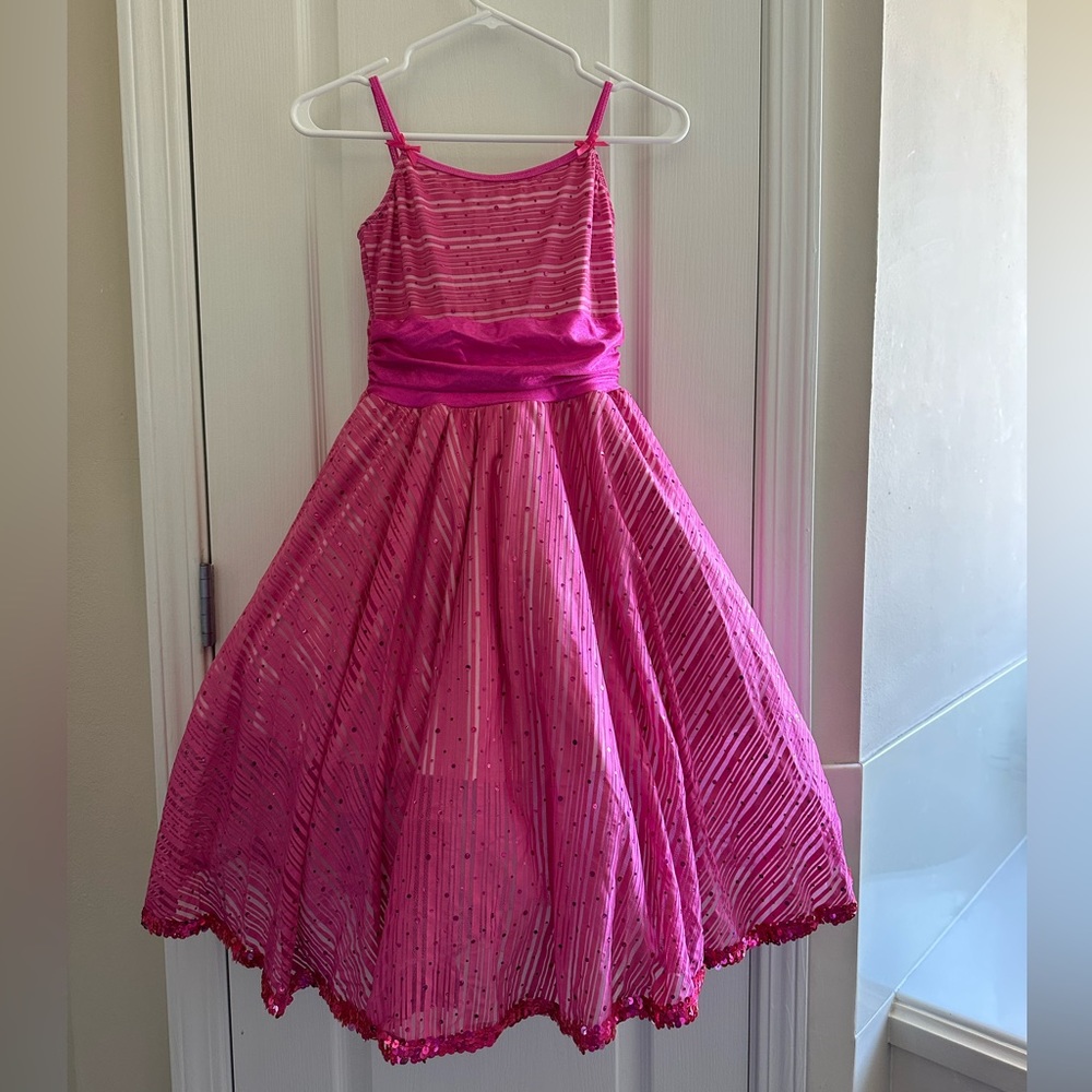 Hot pick dance costume